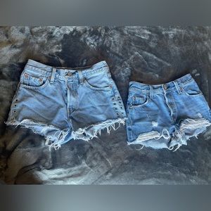 Levi jean shorts